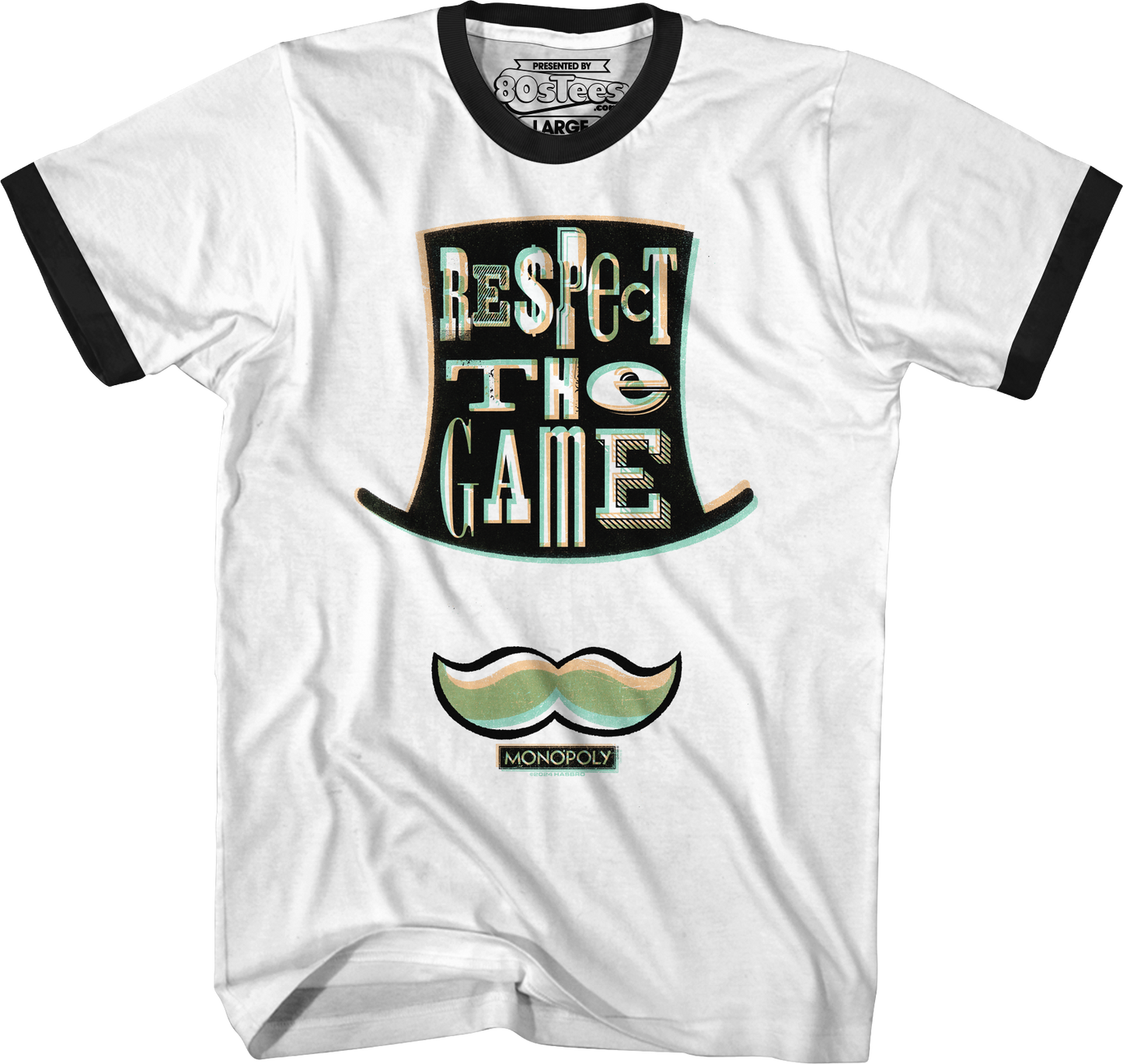 Respect The Game Monopoly Ringer Shirt