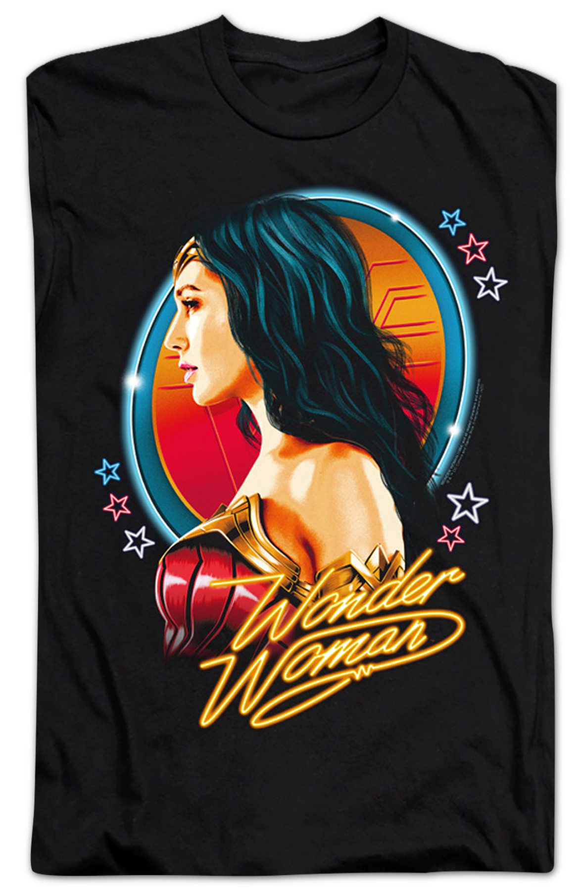 Retro Airbrush Wonder Woman 1984 T-Shirt