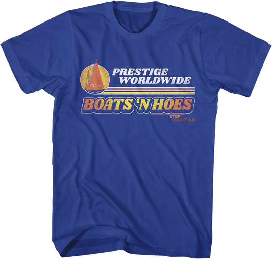 Retro Boats 'N Hoes Step Brothers T-Shirt