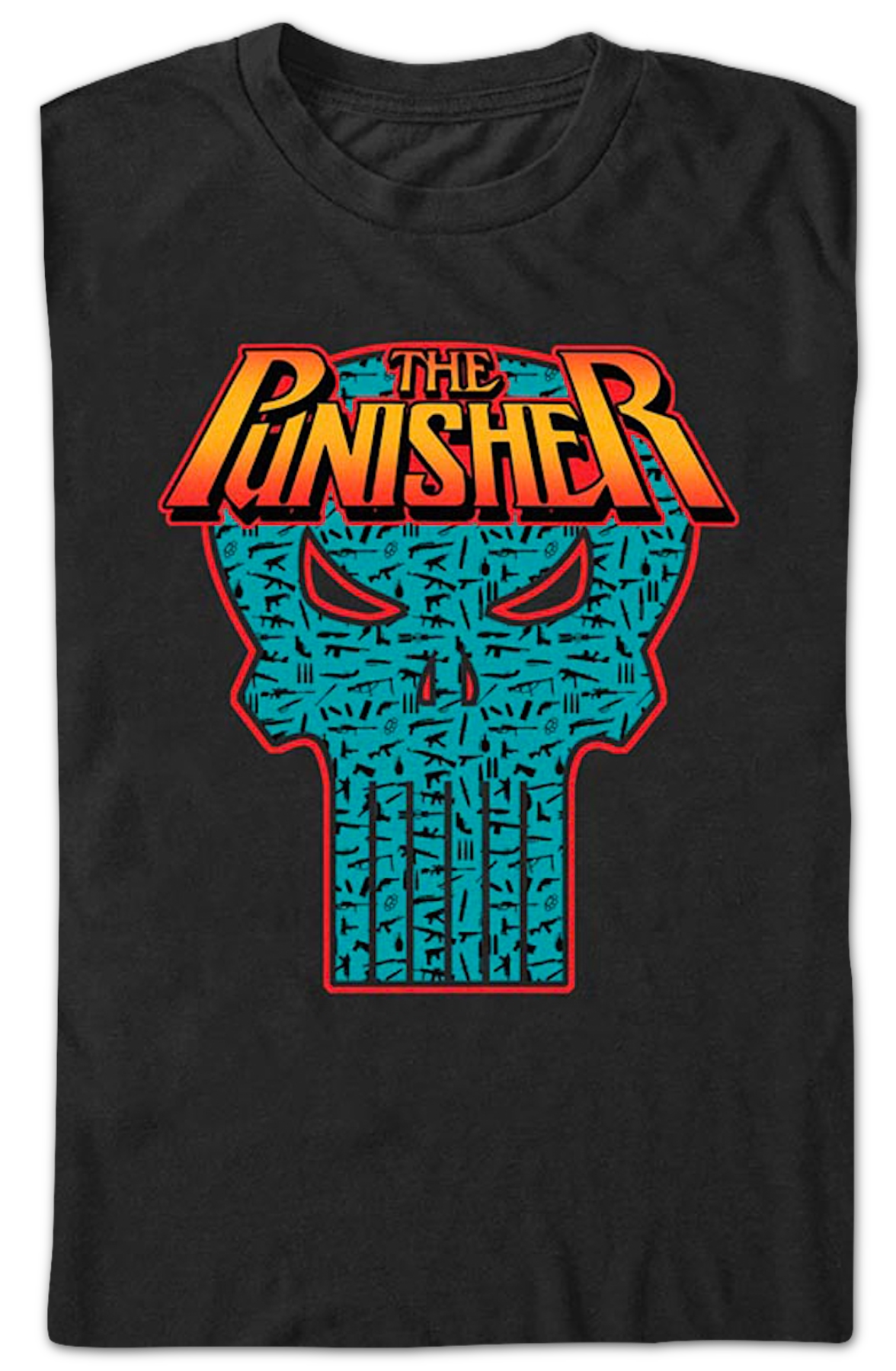 Retro Punisher Skull Marvel Comics T-Shirt