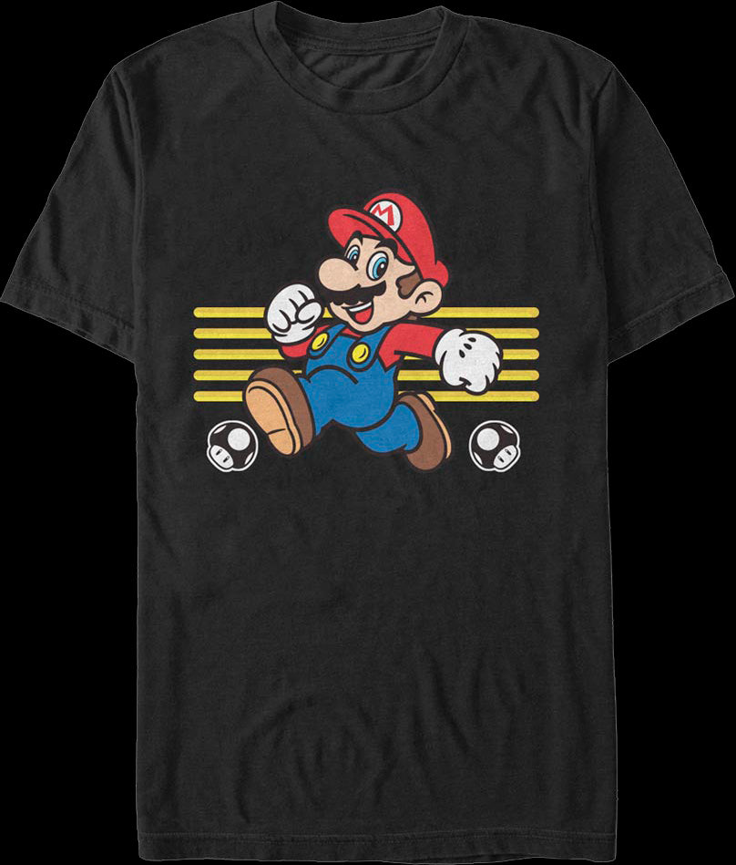 Retro Run Pose Super Mario Bros. T-Shirt