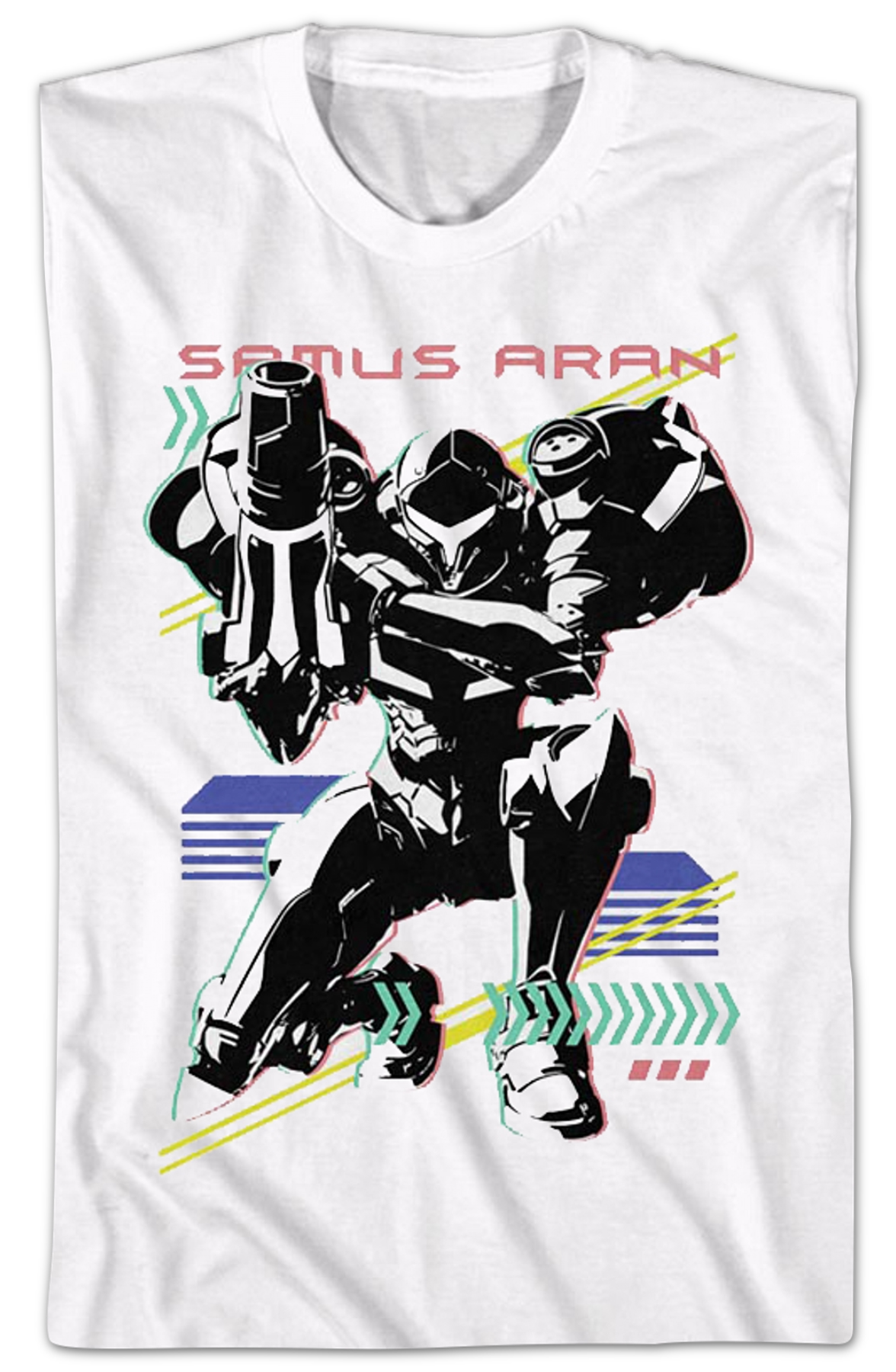 Retro Samus Aran Nintendo T-Shirt