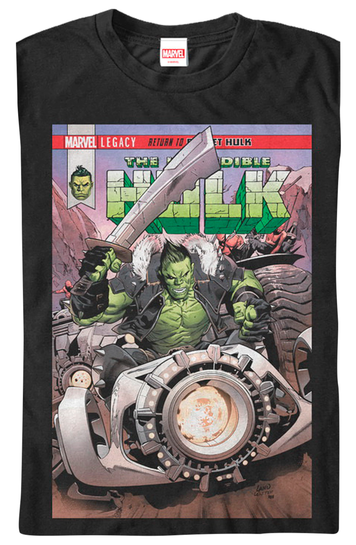 Return To Planet Hulk Marvel Comics T-Shirt