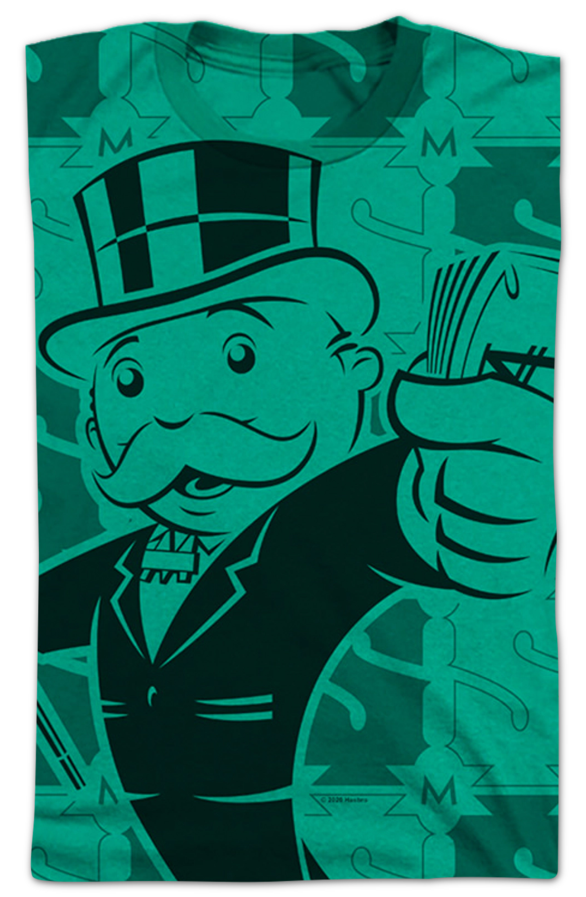Rich Uncle Pennybags Monopoly T-Shirt