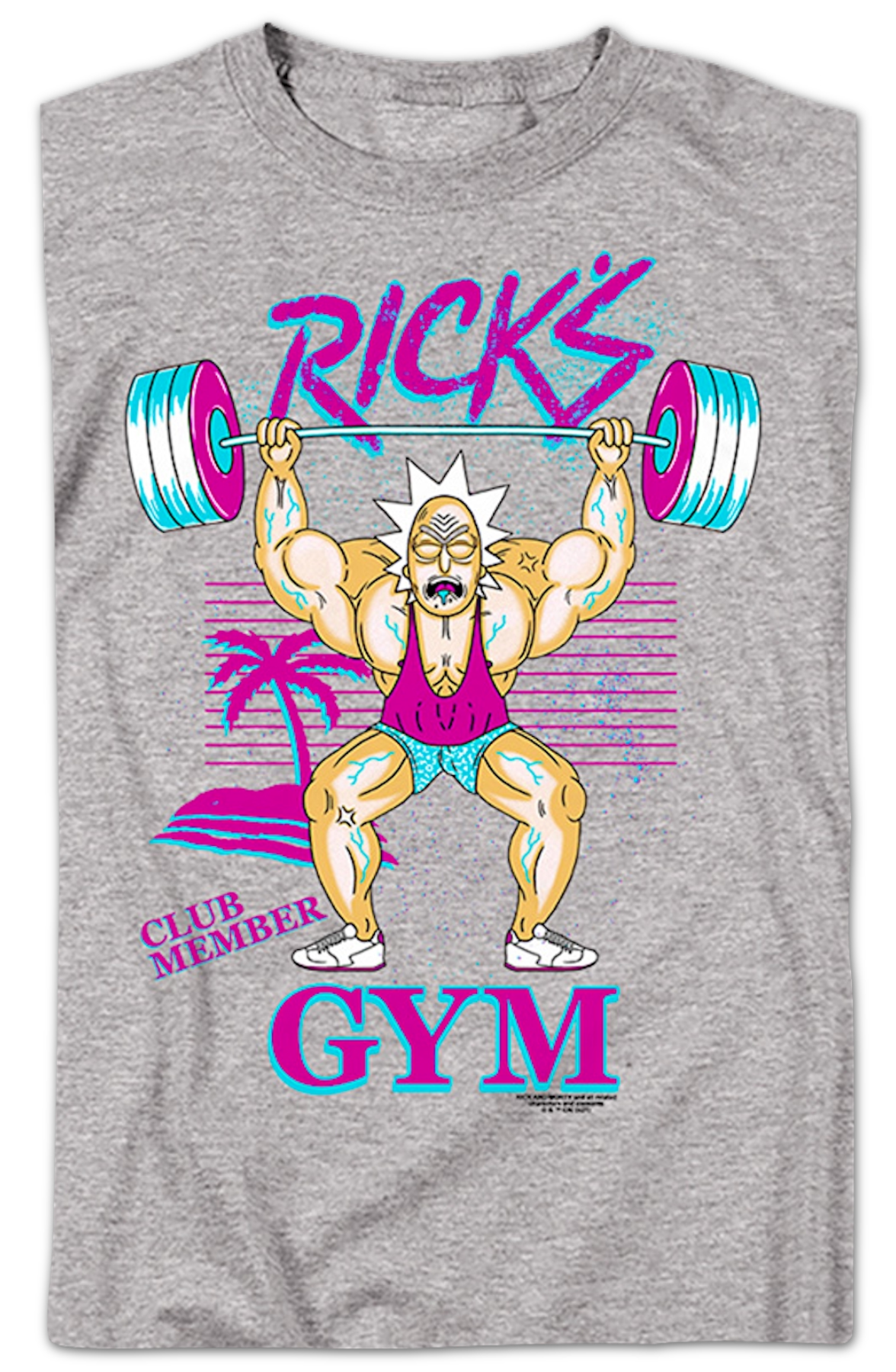 Rick's Gym Rick And Morty T-Shirt