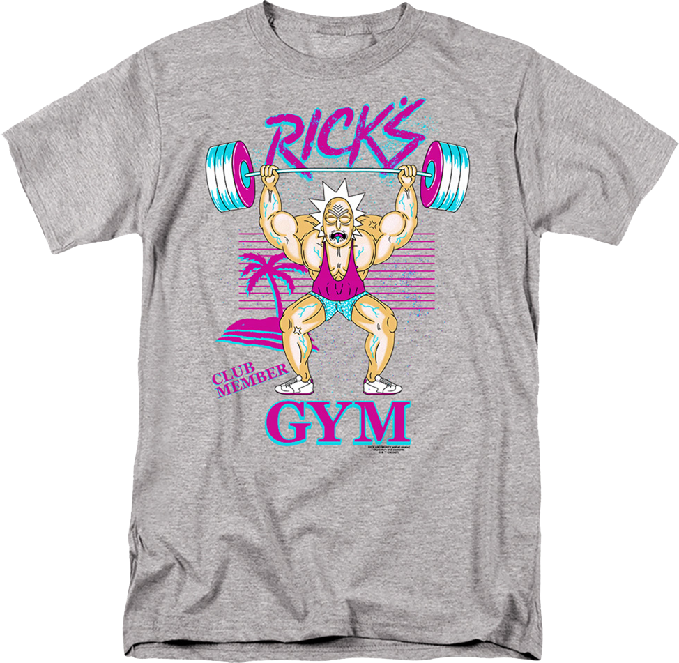 Rick's Gym Rick And Morty T-Shirt