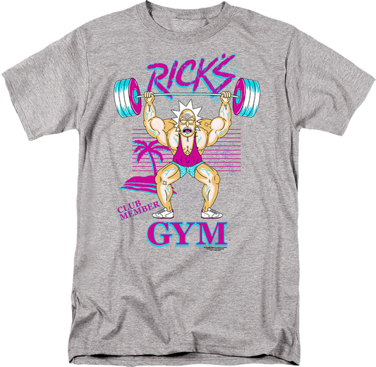 Rick's Gym Rick And Morty T-Shirt