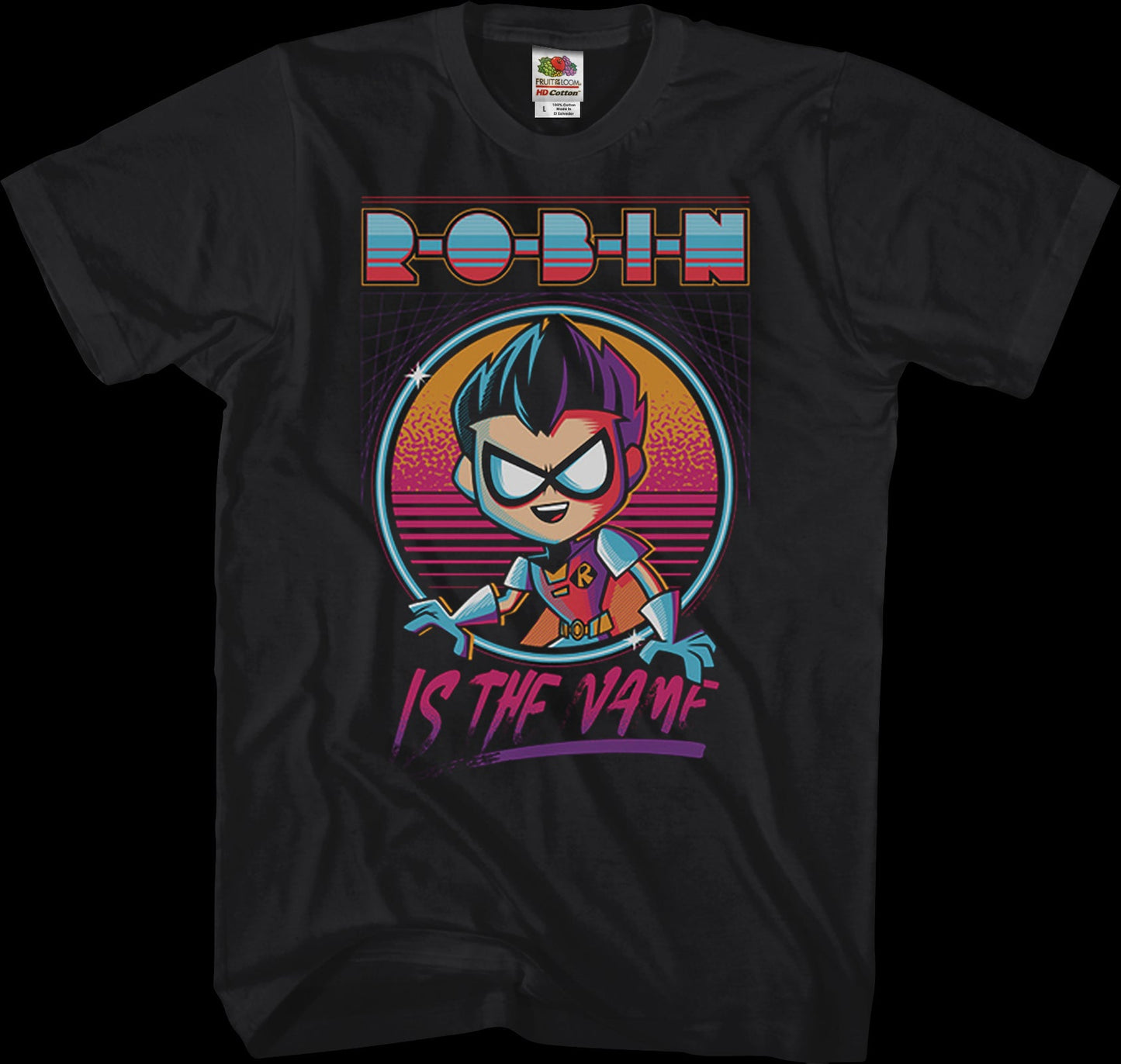 Robin Is The Name Teen Titans Go T-Shirt