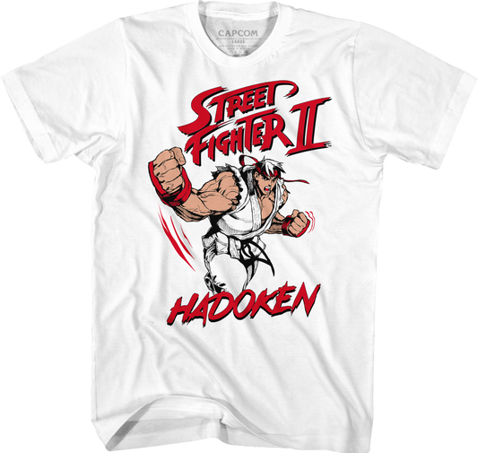 Ryu Hadoken Street Fighter T-Shirt