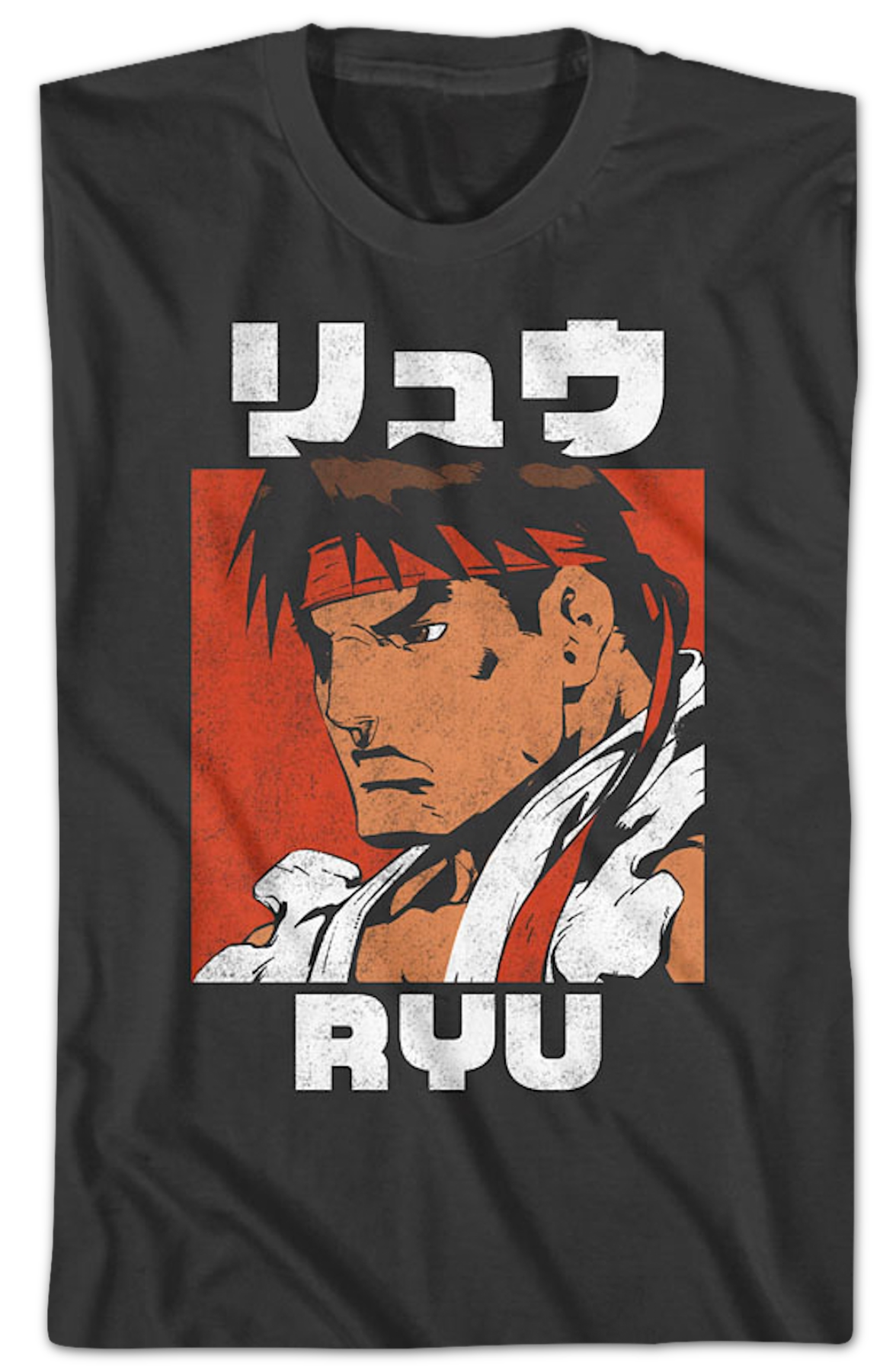 Ryu Japanese Photo Street Fighter T-Shirt