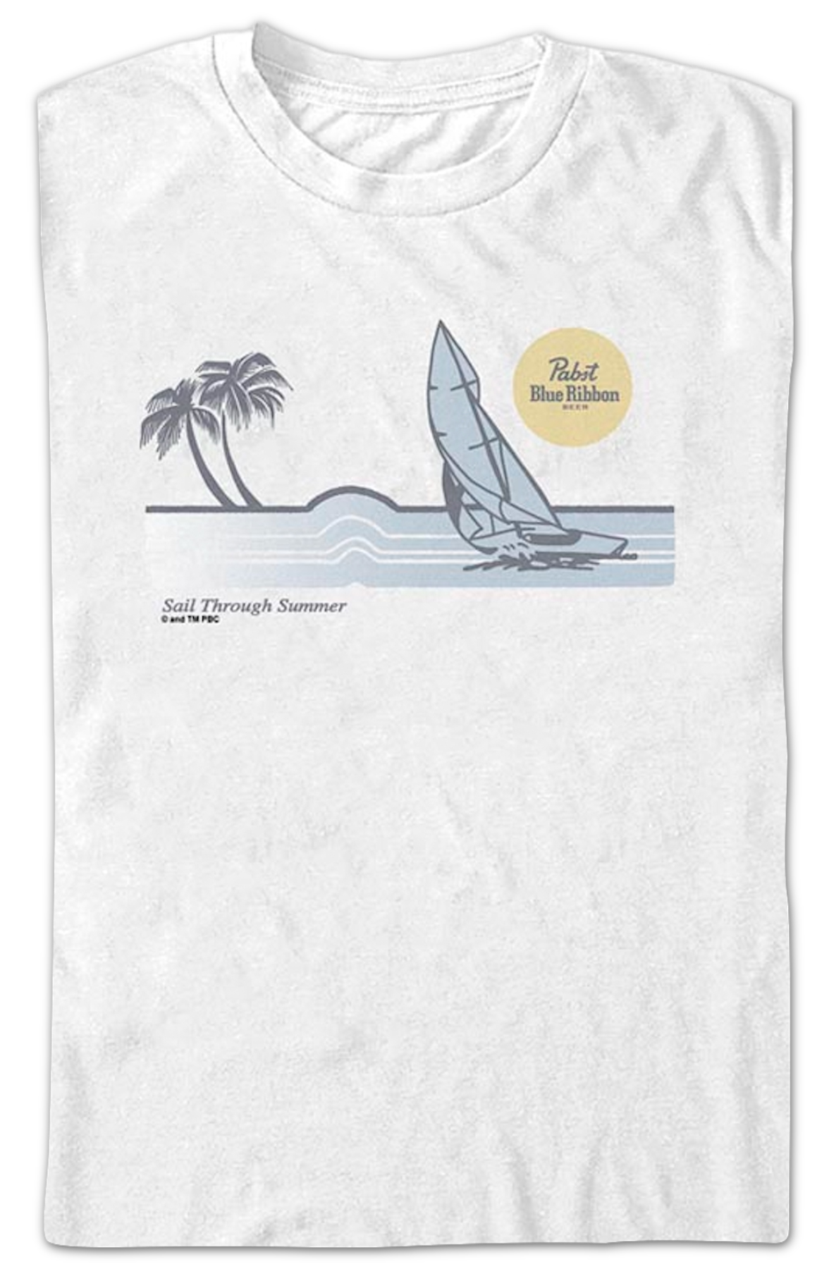 Sail Through Summer Pabst Blue Ribbon T-Shirt