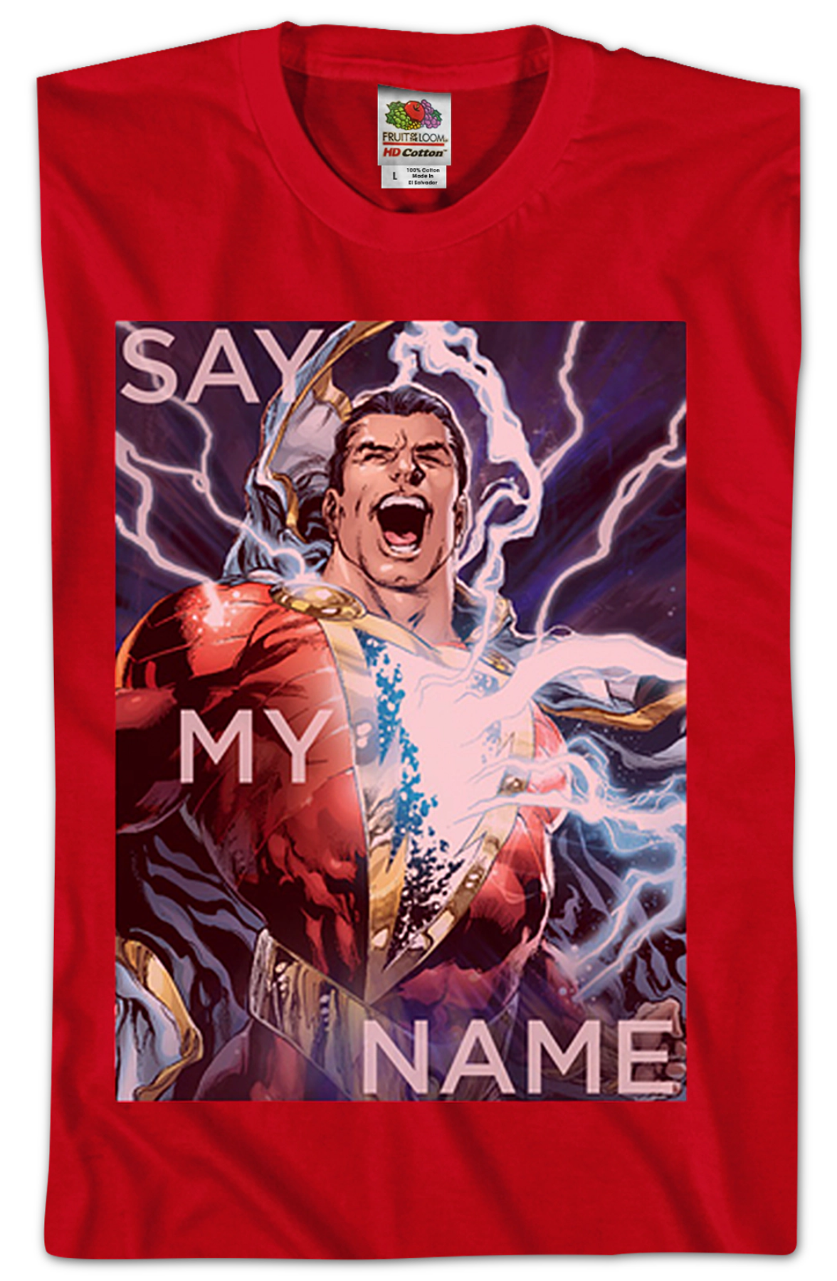 Say My Name Shazam T-Shirt