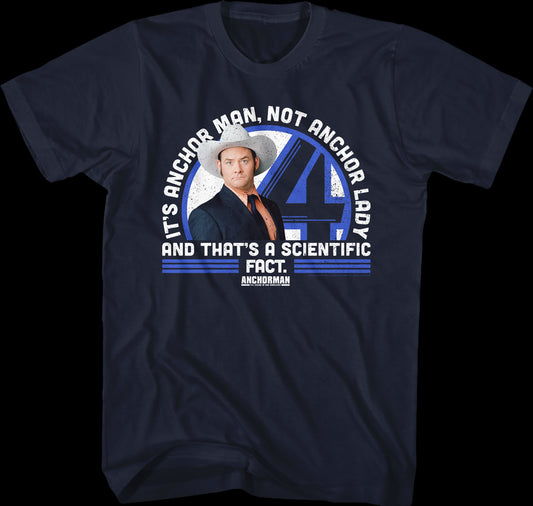 Scientific Fact Anchorman T-Shirt