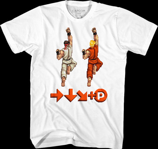 Shoryuken Control Pad Street Fighter T-Shirt