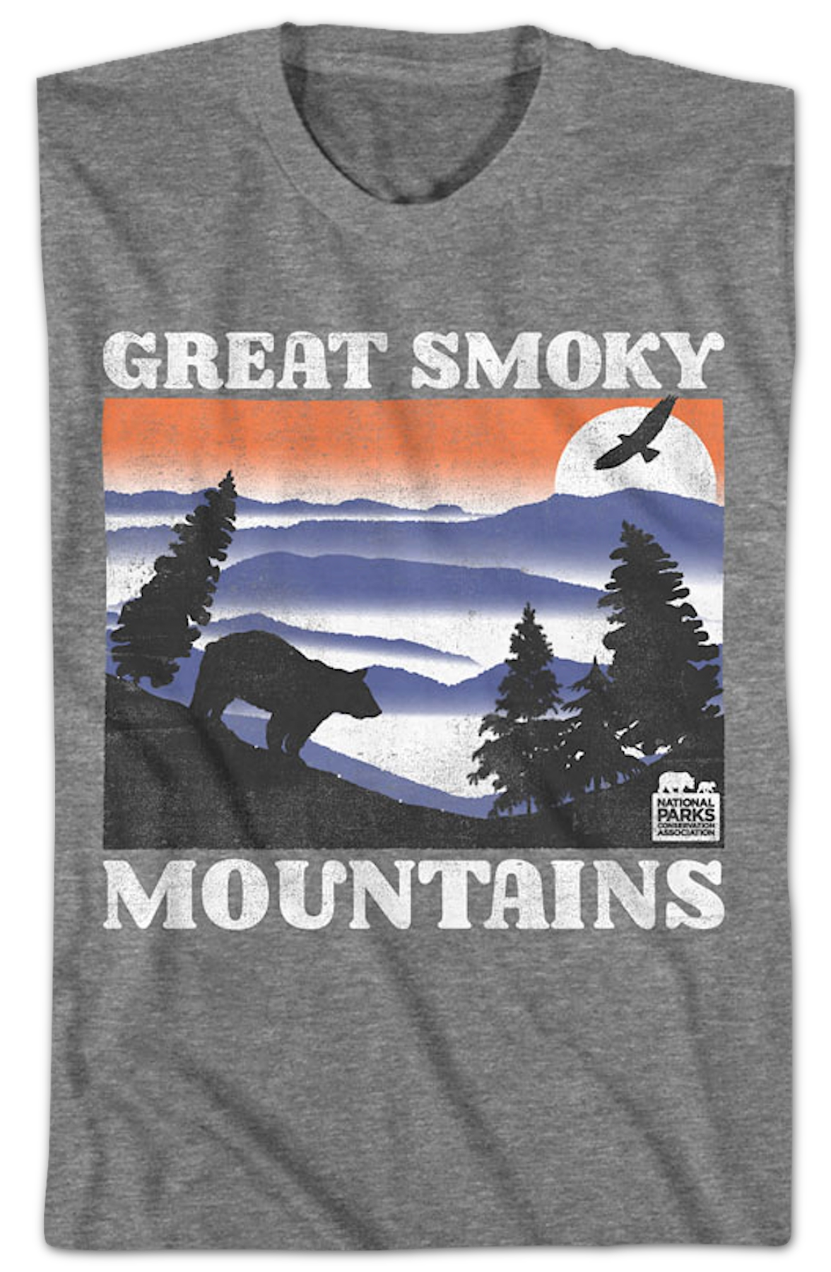 Silhouettes Great Smoky Mountains National Park T-Shirt