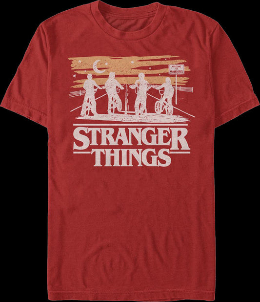 Silhouettes Stranger Things T-Shirt