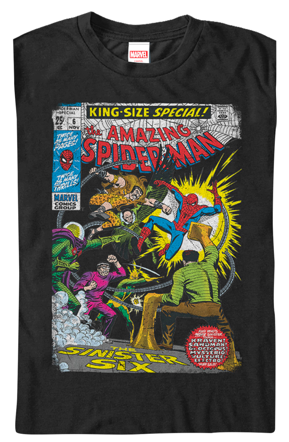 Sinister Six Spider-Man T-Shirt