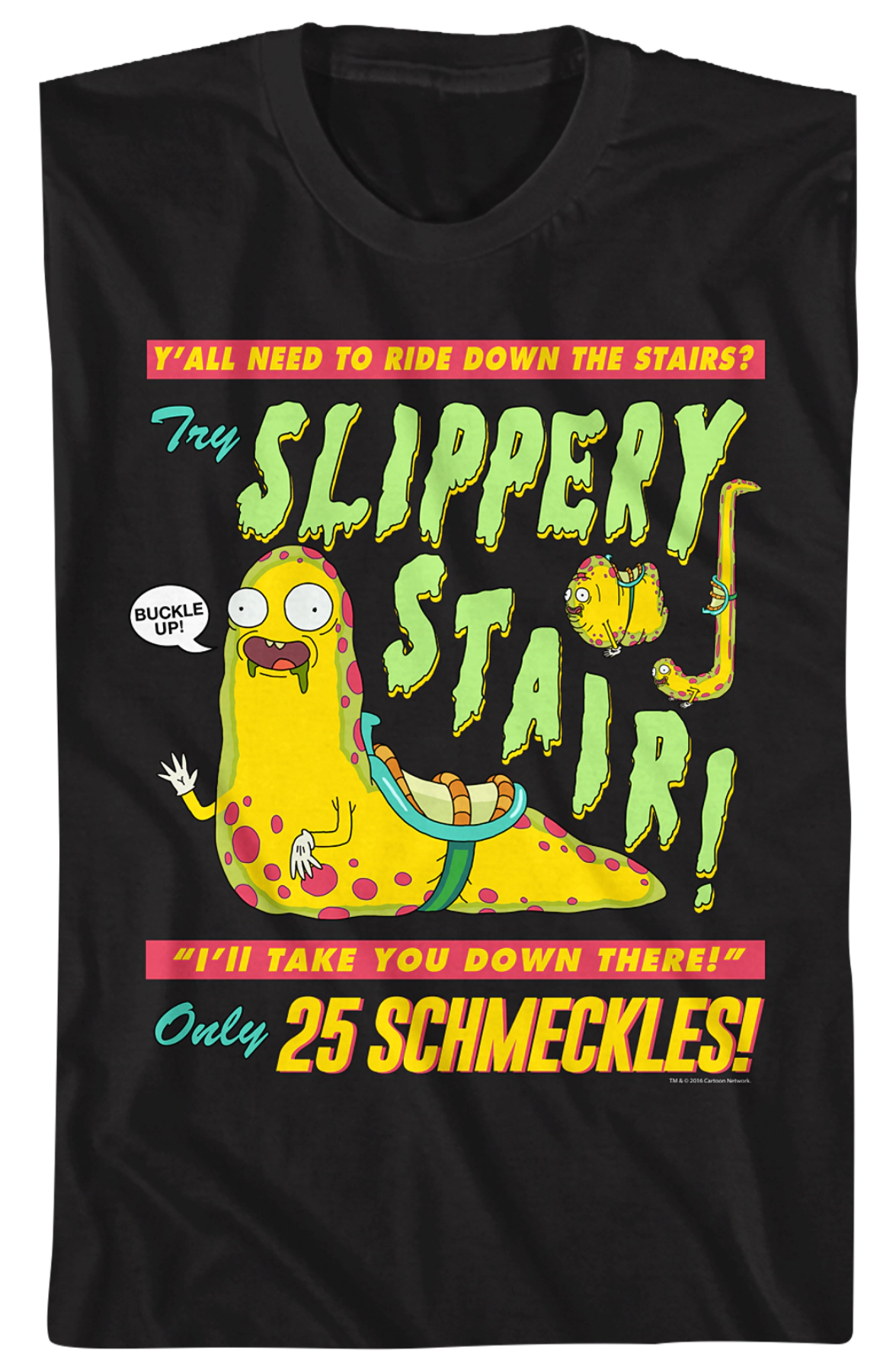 Slippery Stair Rick and Morty T-Shirt