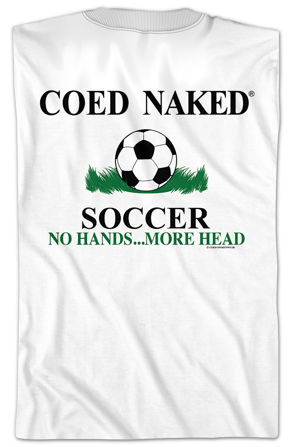Soccer Coed Naked T-Shirt