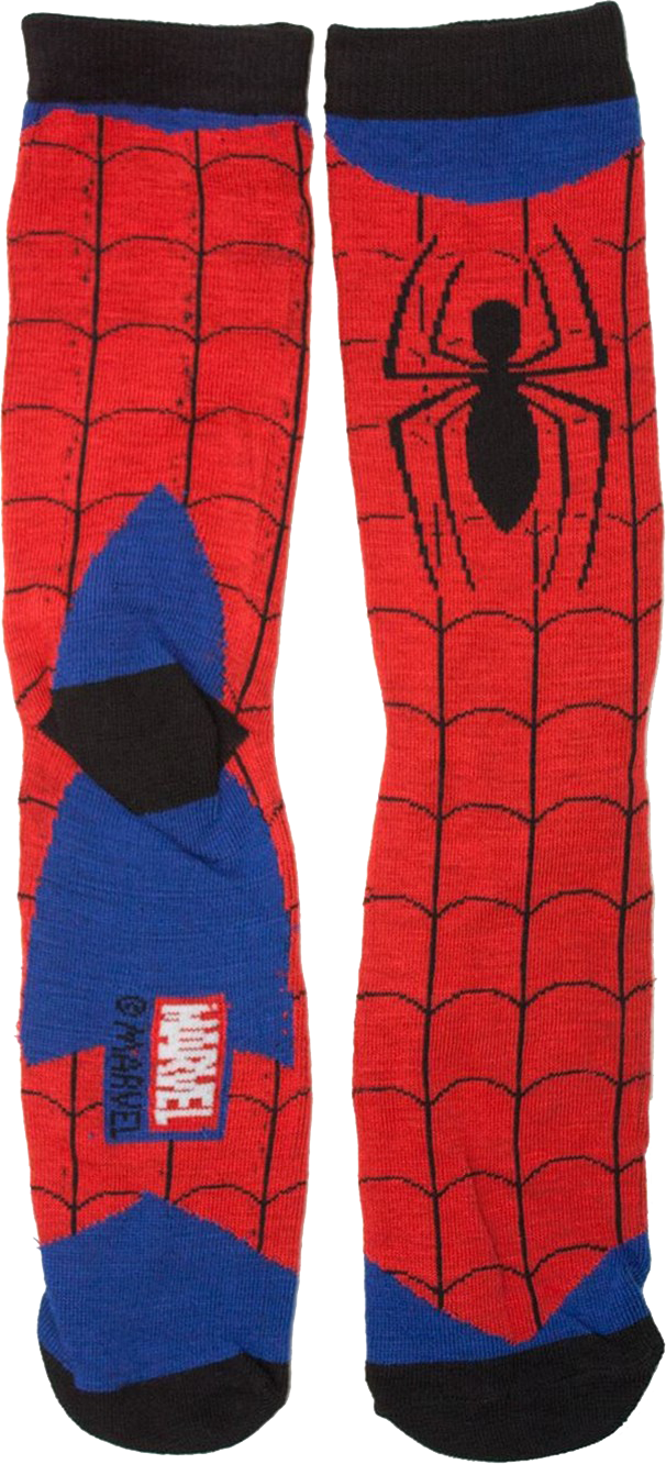 Spider-Man Marvel Comics Socks