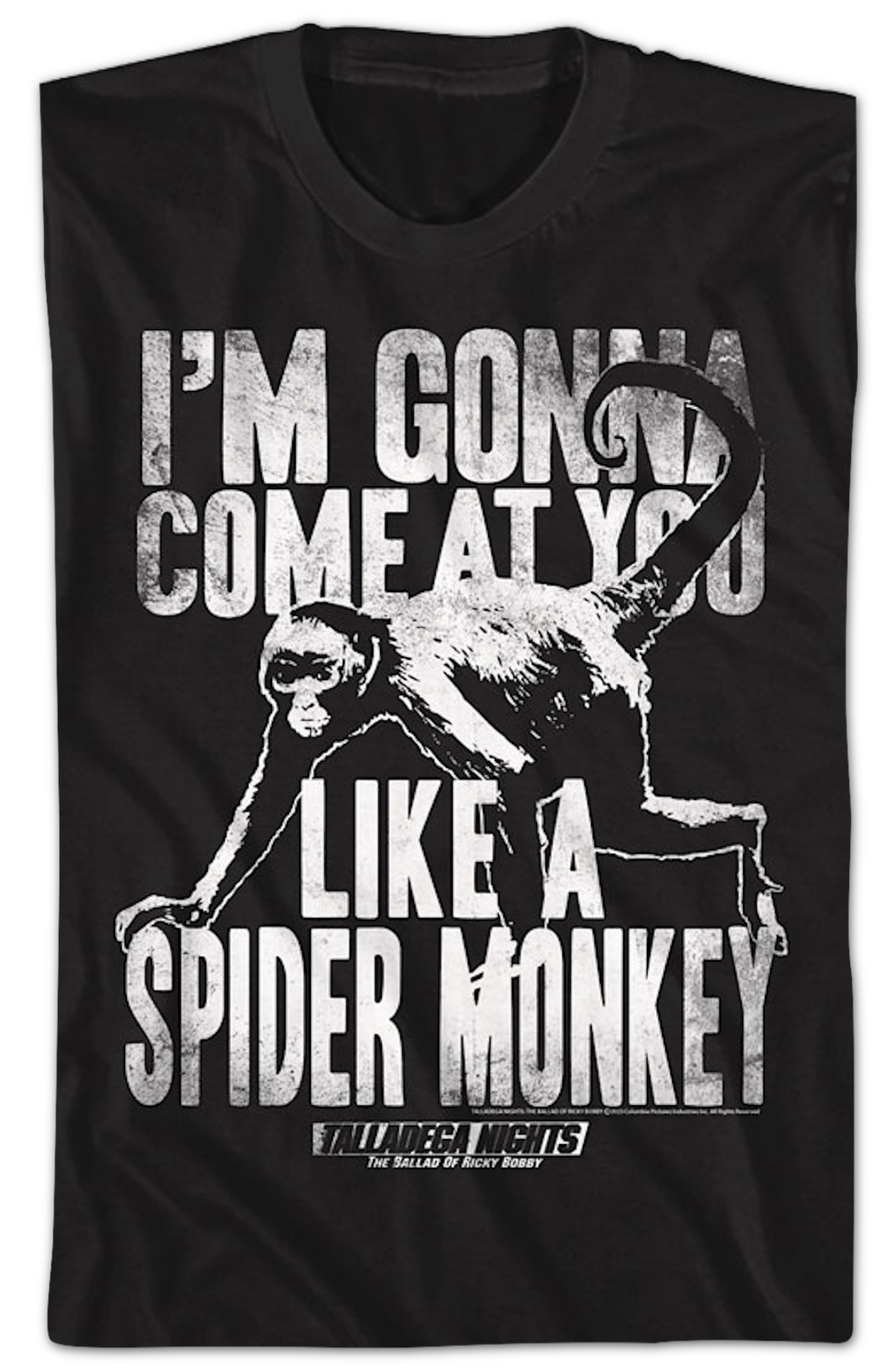 Spider Monkey Talladega Nights T-Shirt