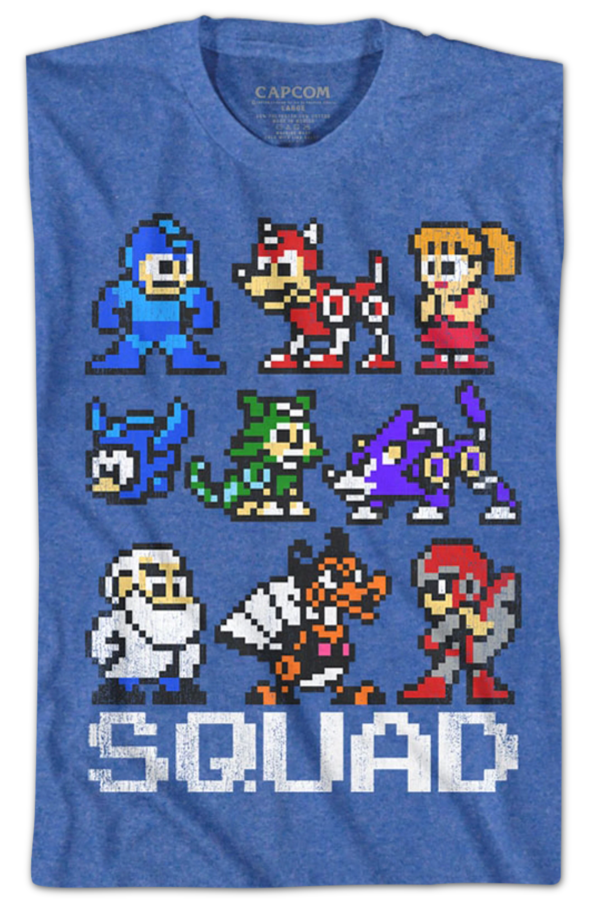 Squad Mega Man T-Shirt