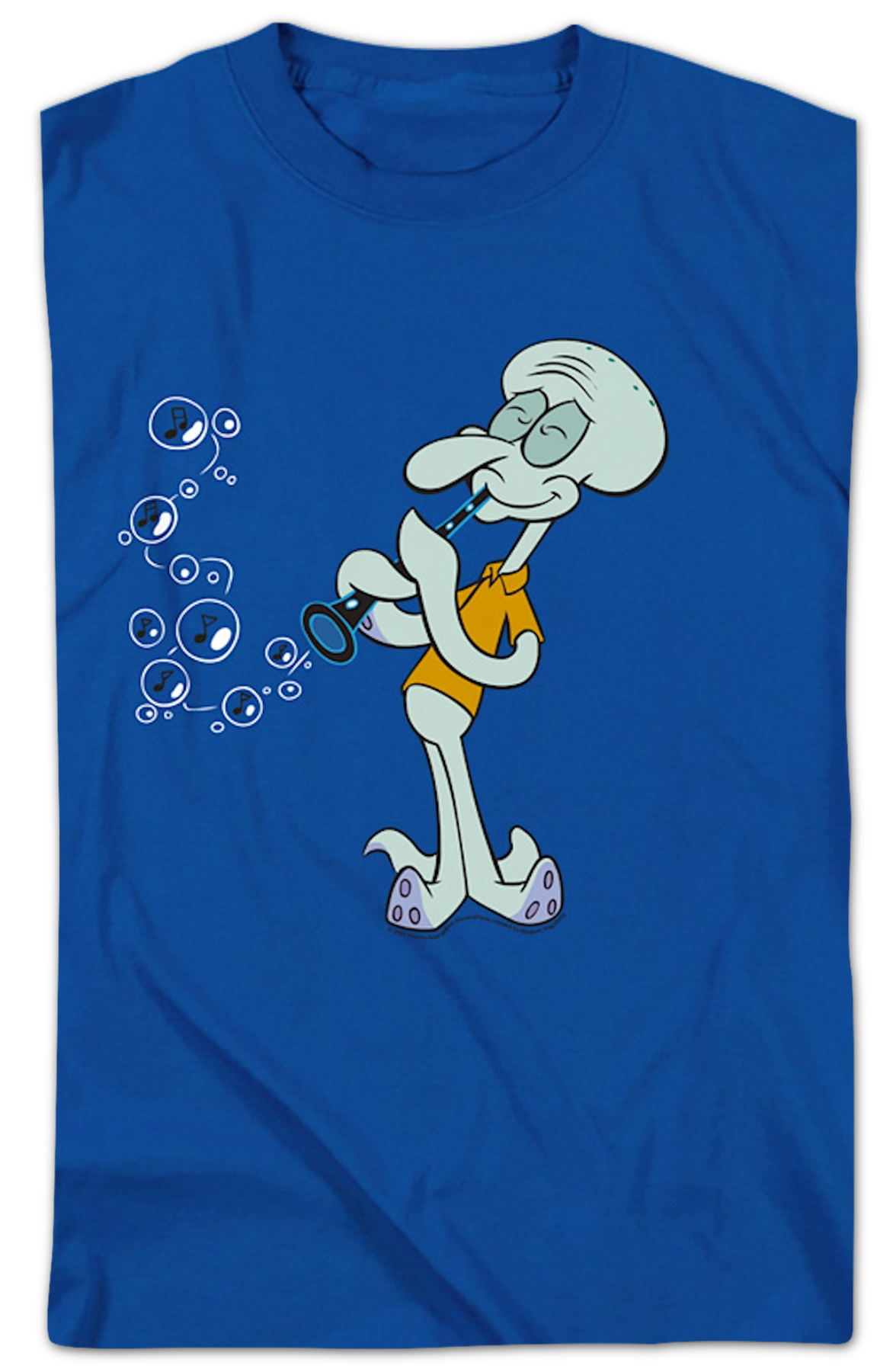 Squidward's Clarinet SpongeBob SquarePants T-Shirt