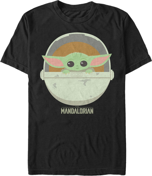 Star Wars The Mandalorian The Child Illustration T-Shirt