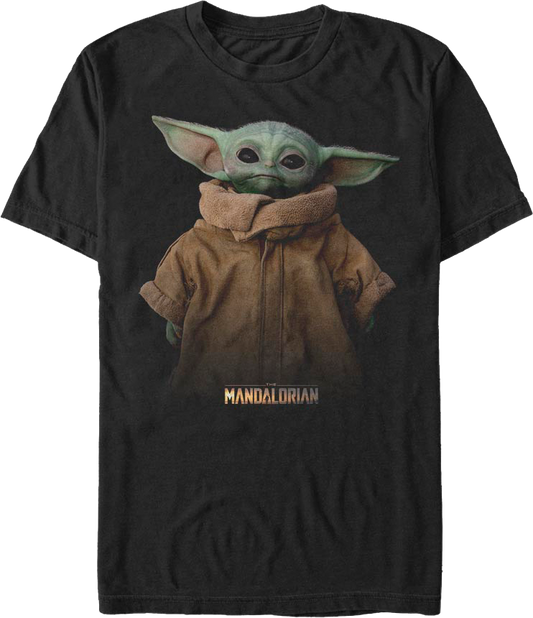 Star Wars The Mandalorian The Child Portrait T-Shirt