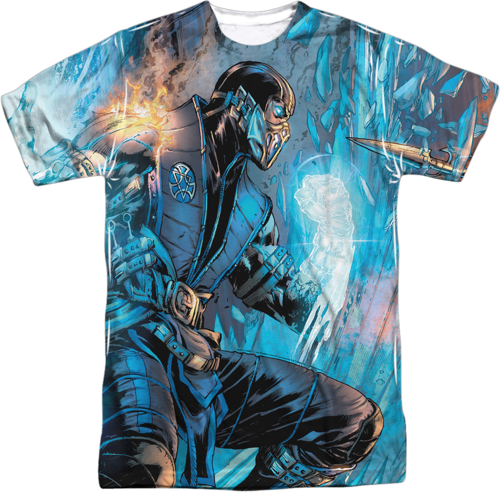 Sub-Zero and Scorpion Mortal Kombat T-Shirt