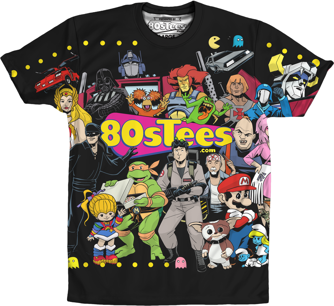 Sublimated 80sTees All-Stars Shirt