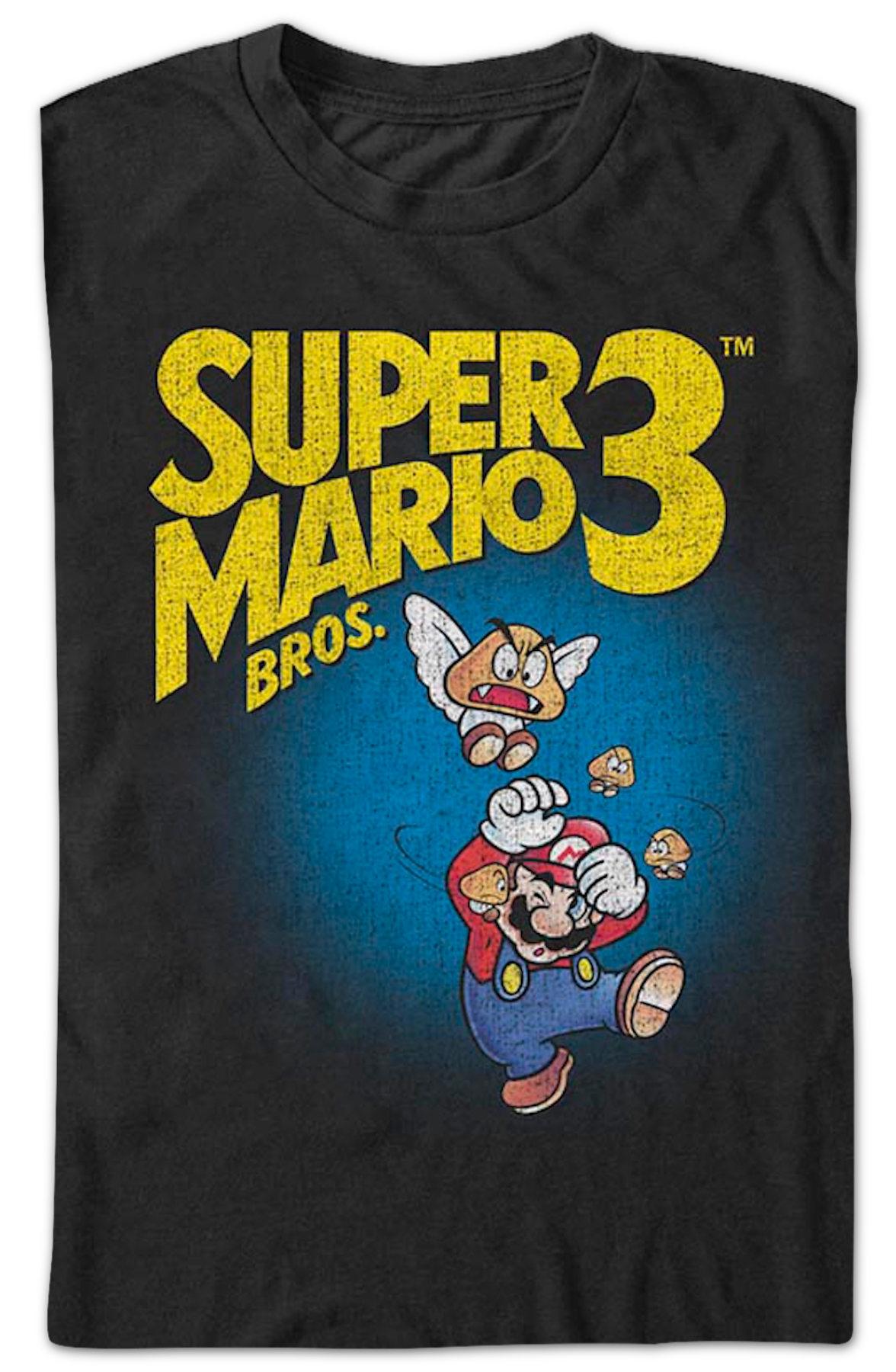 Super Mario Bros. 3 Paragoombas Nintendo T-Shirt