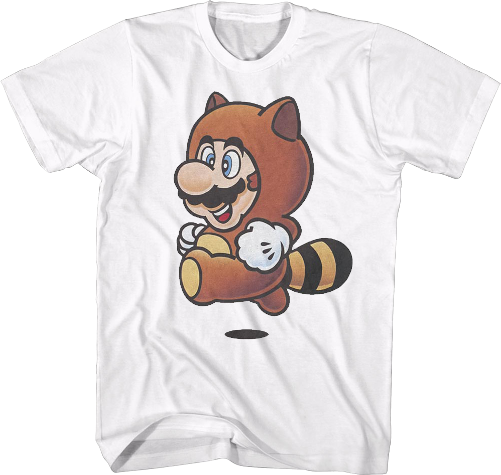 Tanooki Mario Super Mario Bros. T-Shirt