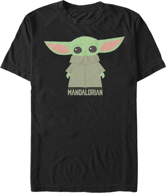The Child Illustration Star Wars The Mandalorian T-Shirt
