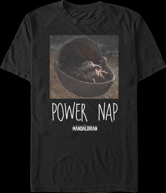 The Child Power Nap Star Wars The Mandalorian T-Shirt