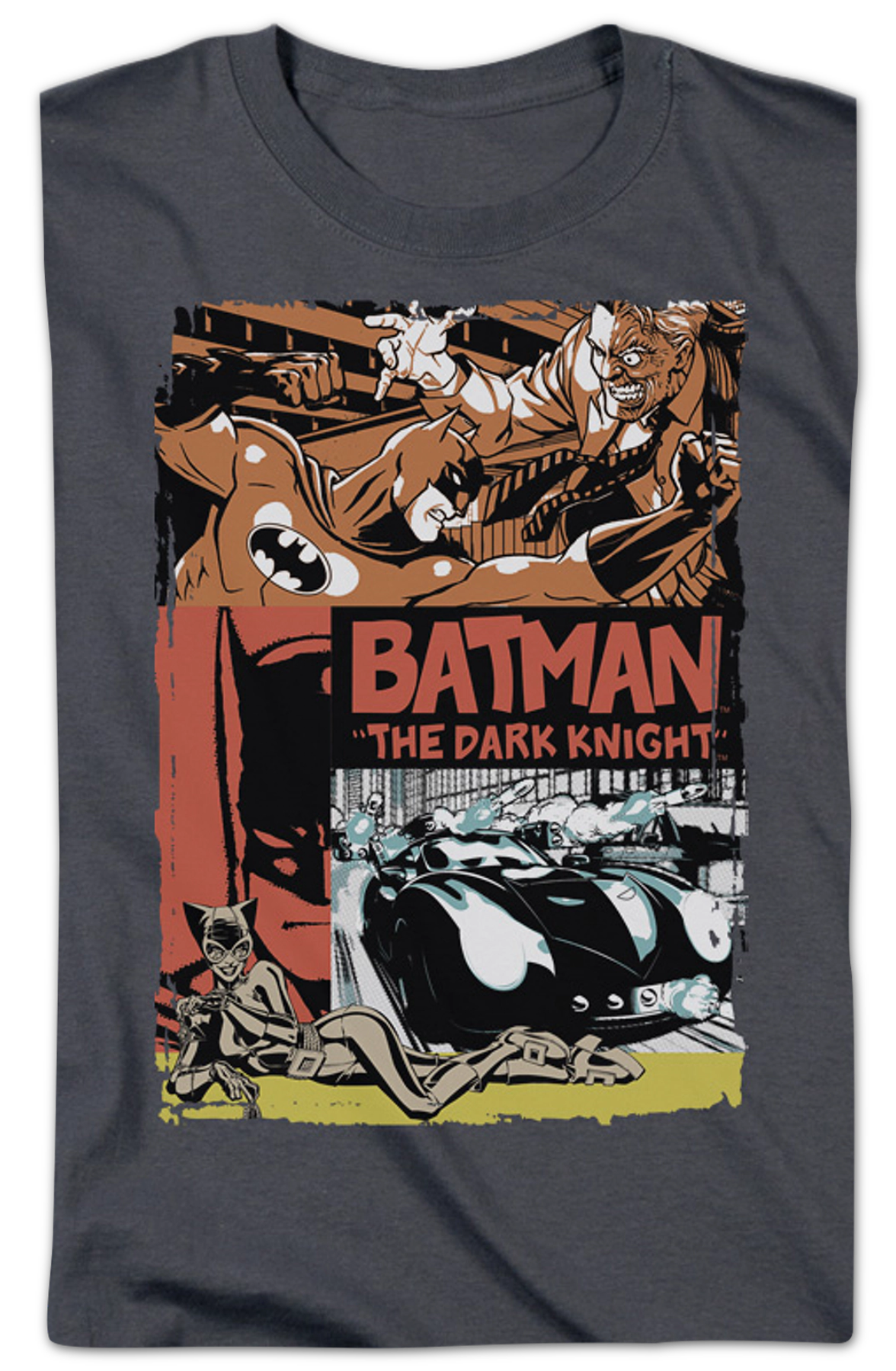 The Dark Knight Batman Collage T-Shirt