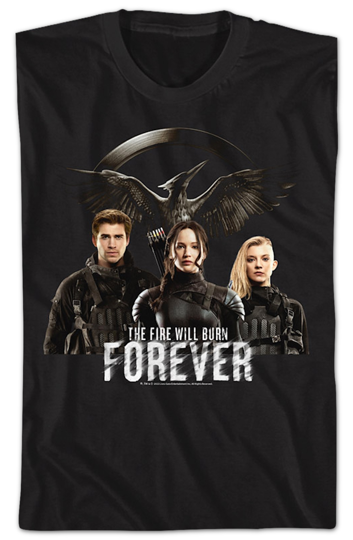 The Fire Will Burn Forever Hunger Games T-Shirt