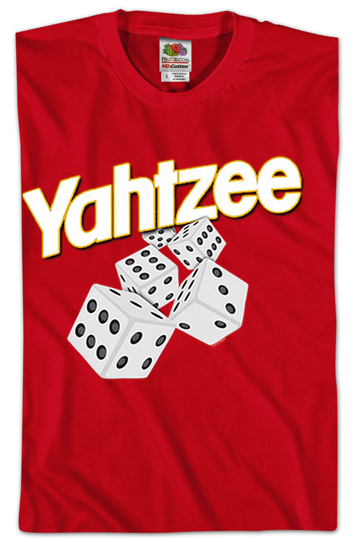 The Fun Game That Makes Thinking Fun Yahtzee T-Shirt