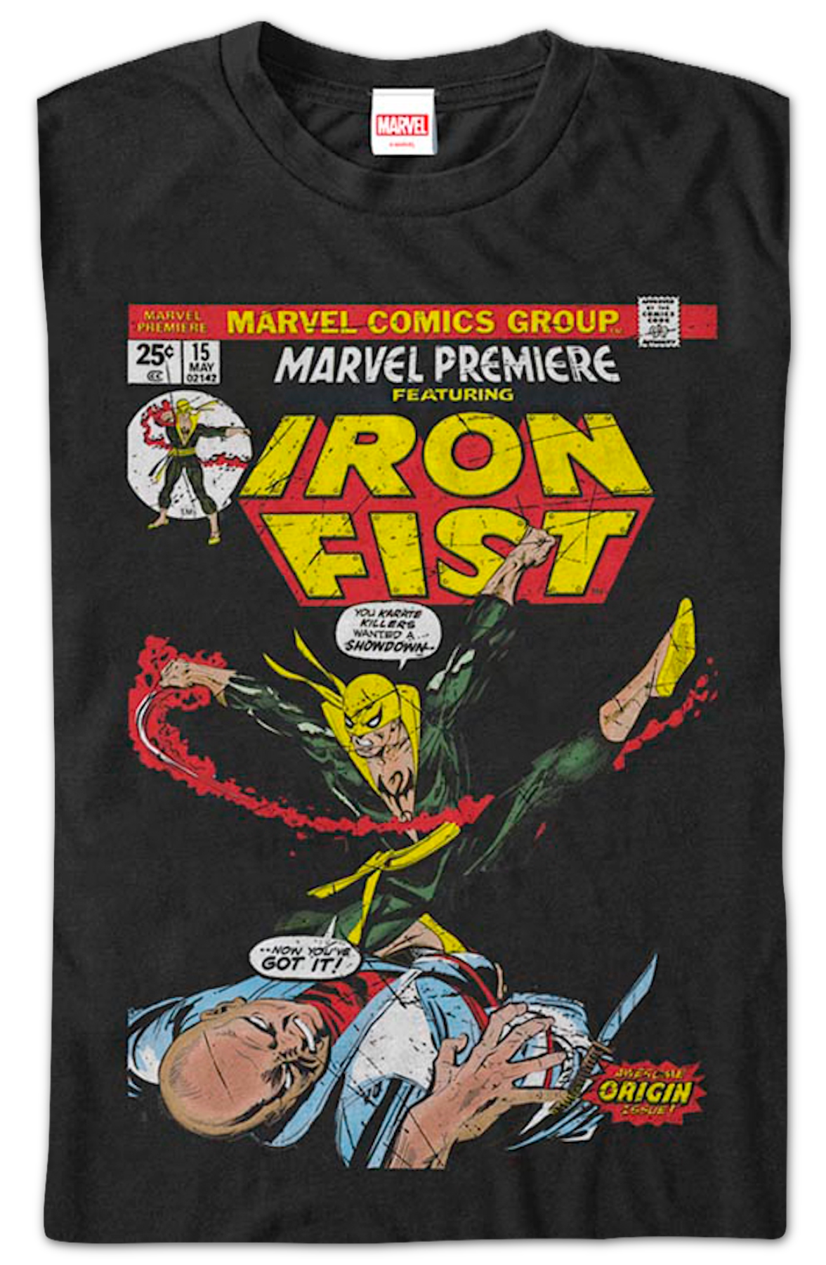 The Fury of Iron Fist Marvel Comics T-Shirt