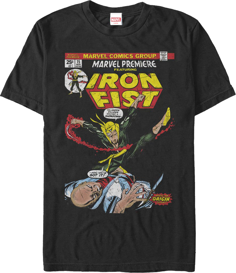The Fury of Iron Fist Marvel Comics T-Shirt