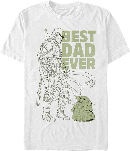 The Mandalorian Best Dad Ever Star Wars T-Shirt