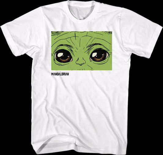 The Mandalorian Child's Eyes Star Wars T-Shirt