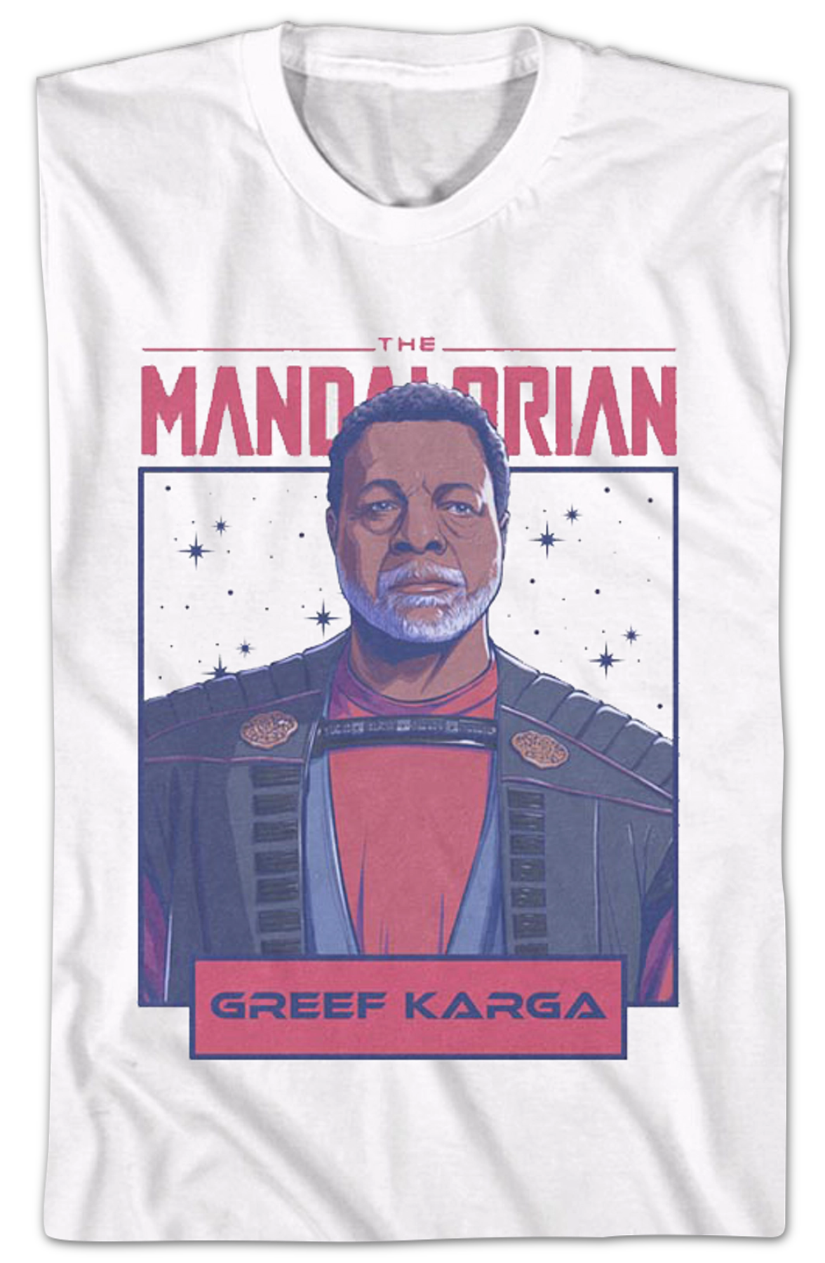 The Mandalorian Galaxy Greef Karga Star Wars T-Shirt
