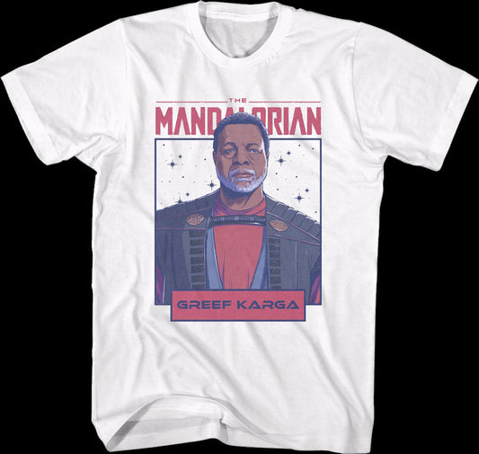 The Mandalorian Galaxy Greef Karga Star Wars T-Shirt