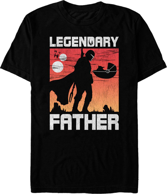 The Mandalorian Legendary Father Star Wars T-Shirt