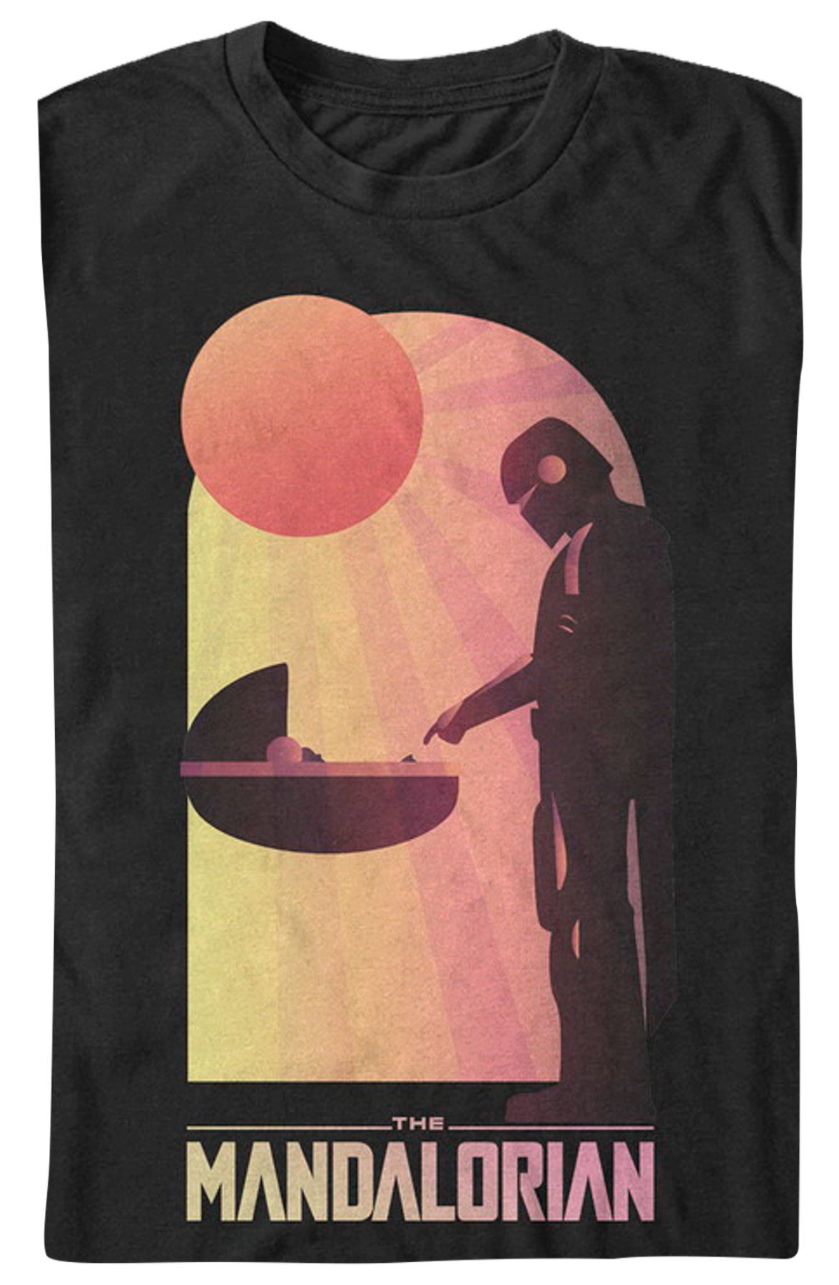 The Mandalorian Meeting The Child Star Wars T-Shirt