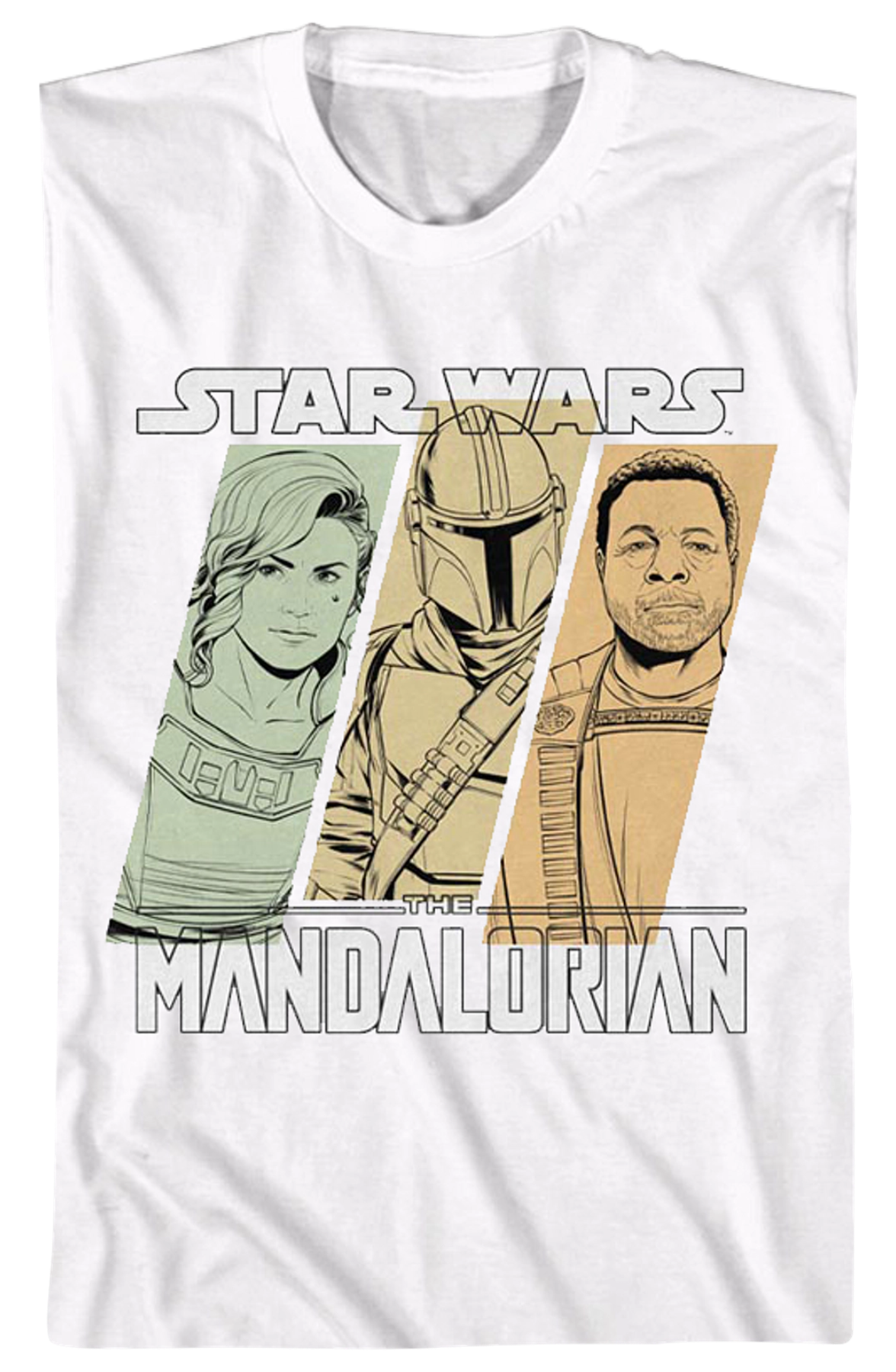 The Mandalorian Sketches Star Wars T-Shirt