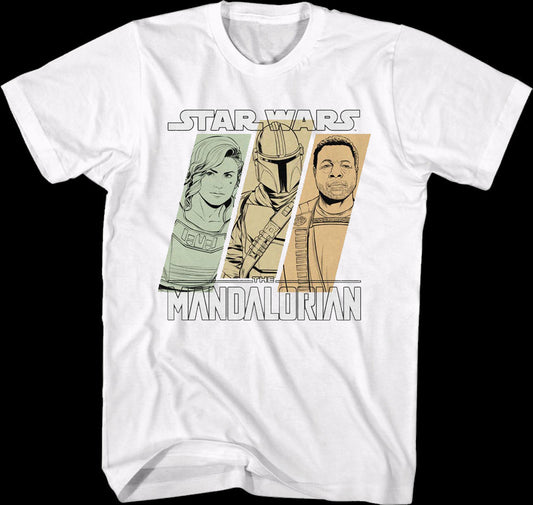 The Mandalorian Sketches Star Wars T-Shirt