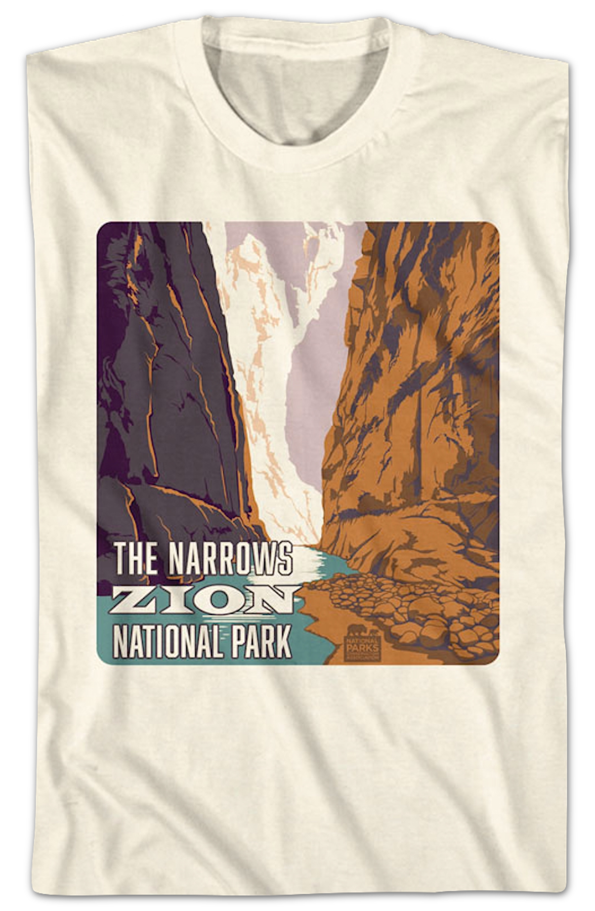 The Narrows Zion National Park T-Shirt