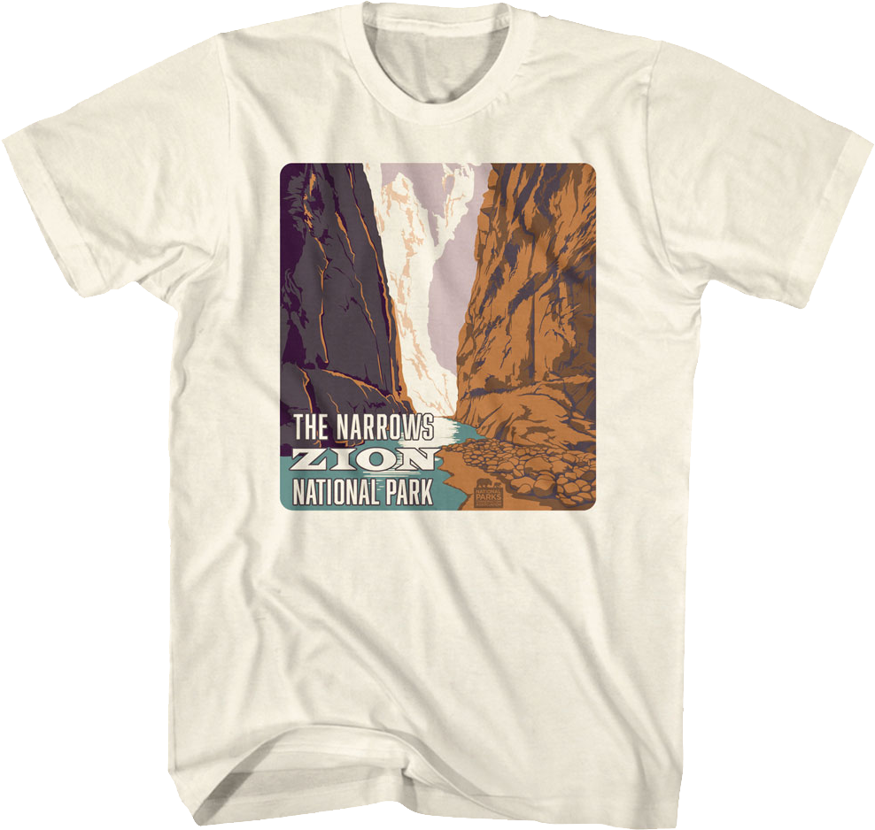 The Narrows Zion National Park T-Shirt